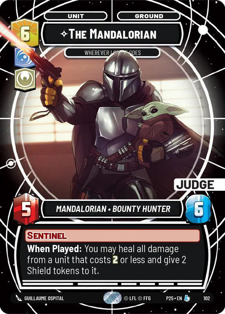 The Mandalorian - Wherever I Go, He Goes - JP-101 - Judge Promos