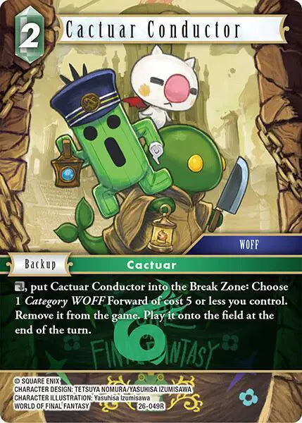 Cactuar Conductor - 26-049R - Gunslinger in the Abyss
