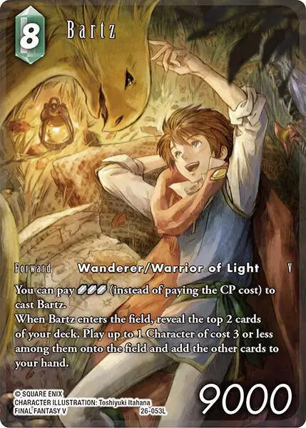 Bartz (Full Art) - 26-053L - Gunslinger in the Abyss