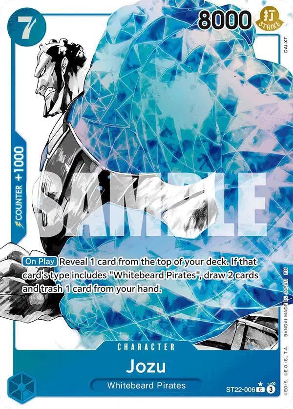 Jozu (Parallel) - ST22-006 - Starter Deck 22: Ace & Newgate