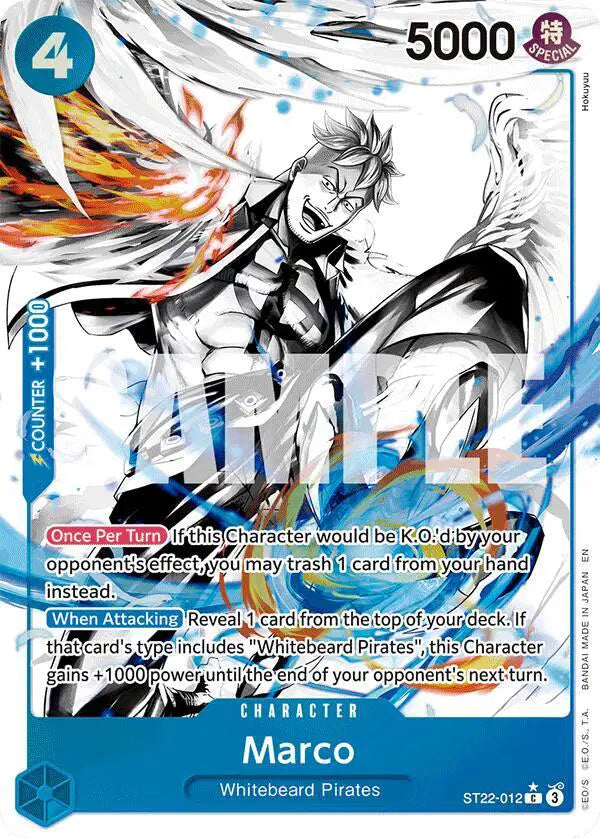 Marco (Parallel) - ST22-012 - Starter Deck 22: Ace & Newgate