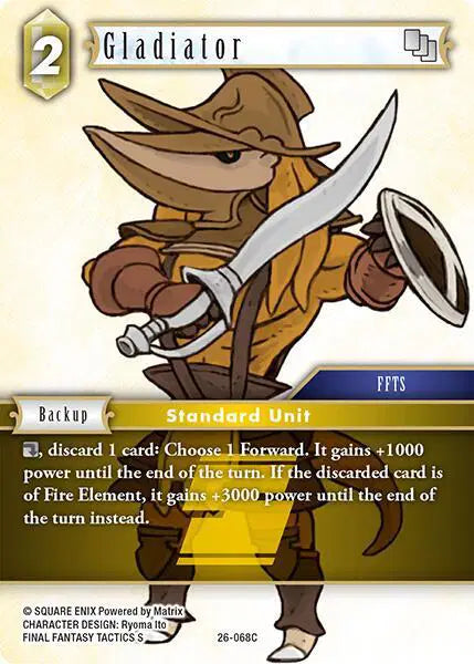 Gladiator - 26-068C - Gunslinger in the Abyss