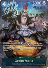 Gecko Moria (Seven Warlords of the Sea Binder Set) - ST03-004 - One Piece Promotion Cards