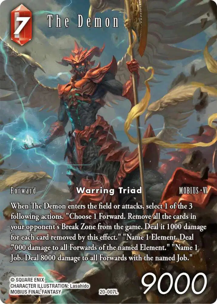 The Demon (Full Art) - 20-007L - Gunslinger in the Abyss