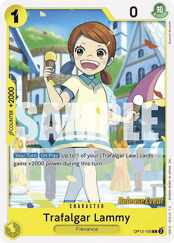 Trafalgar Lammy - OP12-105 - Legacy of the Master Release Event Cards