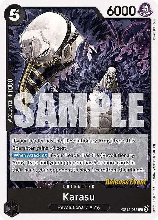 Karasu - OP12-085 - Legacy of the Master Release Event Cards
