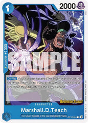 Marshall.D.Teach - OP12-054 - Legacy of the Master Release Event Cards