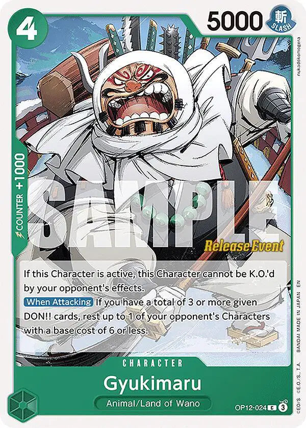 Gyukimaru - OP12-024 - Legacy of the Master Release Event Cards