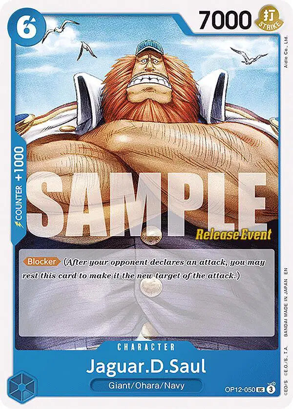 Jaguar.D.Saul - OP12-050 - Legacy of the Master Release Event Cards