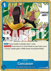 Concasser - OP12-059 - Legacy of the Master Release Event Cards