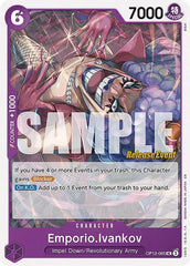 Emporio.Ivankov (065) - OP12-065 - Legacy of the Master Release Event Cards