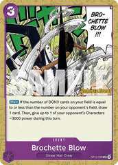 Brochette Blow - OP12-078 - Legacy of the Master Release Event Cards