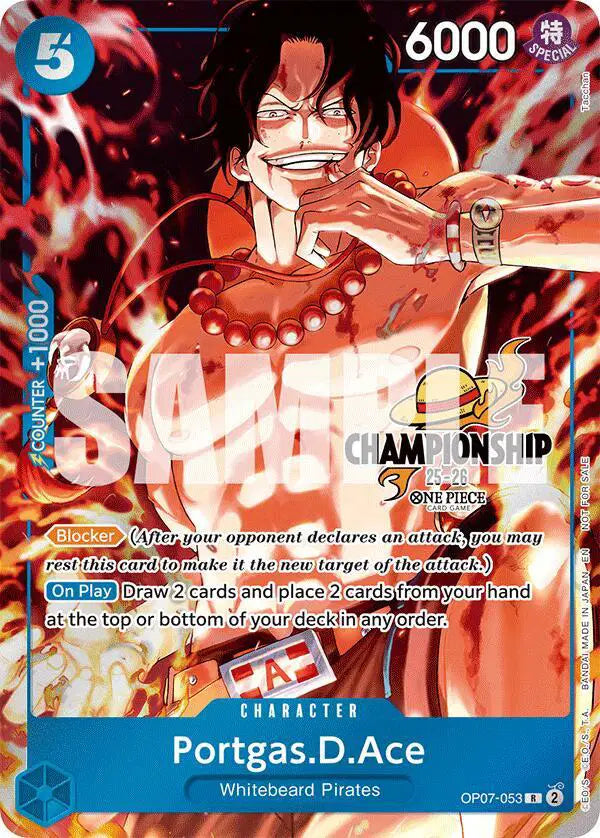 Portgas.D.Ace (CS 25-26 Celebration Pack) - OP07-053 - One Piece Promotion Cards