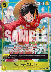 Monkey.D.Luffy (CS 25-26 Top Player Pack) - OP07-109 - One Piece Promotion Cards