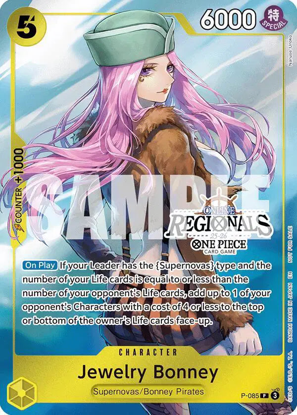 Jewelry Bonney (Online Regional Participation Pack 2025 Vol.2) - P-085 - One Piece Promotion Cards