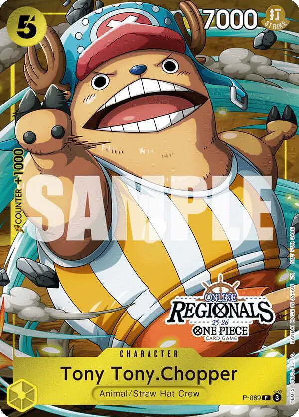 Tony Tony.Chopper (Online Regional Participation Pack 2025 Vol.2) - P-089 - One Piece Promotion Cards