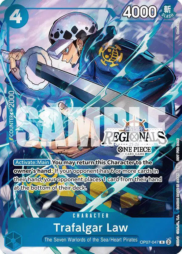 Trafalgar Law (Online Regional Participation Pack 2025 Vol.2) - OP07-047 - One Piece Promotion Cards