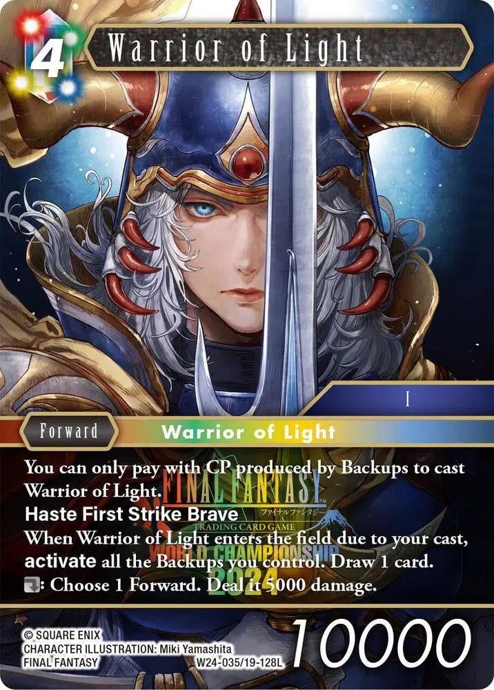 Warrior of Light - W24-035/19-128L - World Champion Decks 2024
