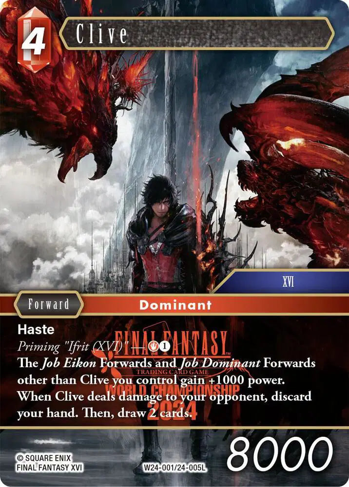 Clive - W24-001/24-005L - World Champion Decks 2024