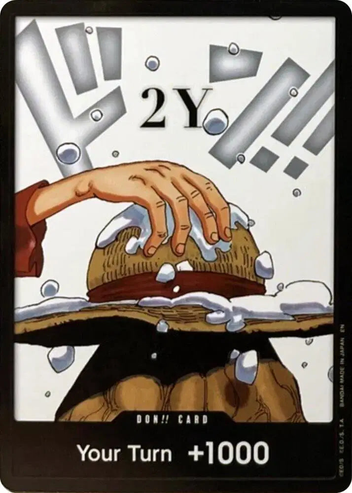 DON!! Card (2Y) (Double Pack Set Vol. 8) - N/A - Legacy of the Master