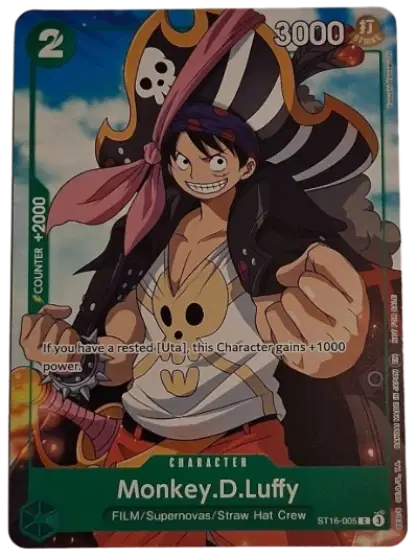Monkey.D.Luffy (Welcome Pack Vol. 2) - ST16-005 - One Piece Promotion Cards
