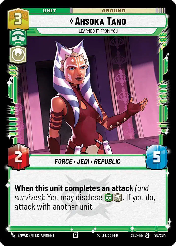 Ahsoka Tano - I Learned It from You - SEC-96 - Secrets of Power
