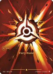 Fury Rune (Alternate Art) - 007a/298 - Origins