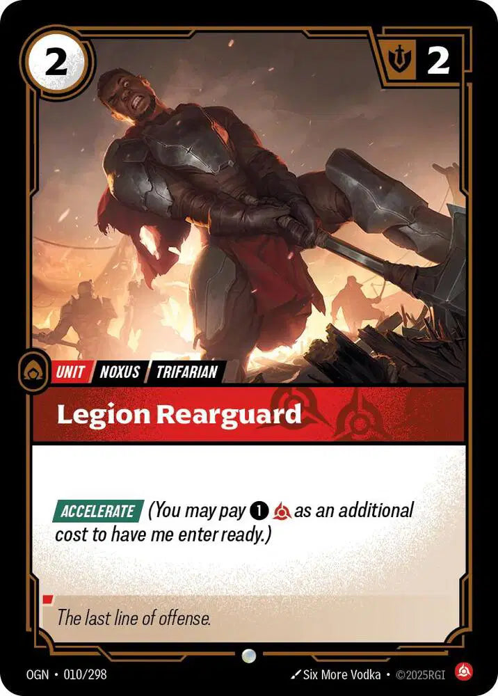 Legion Rearguard - 010/298 - Origins