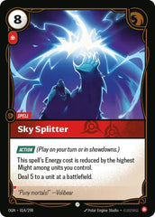 Sky Splitter - 014/298 - Origins