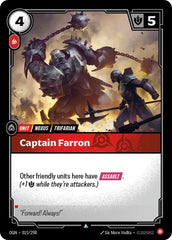 Captain Farron - 015/298 - Origins