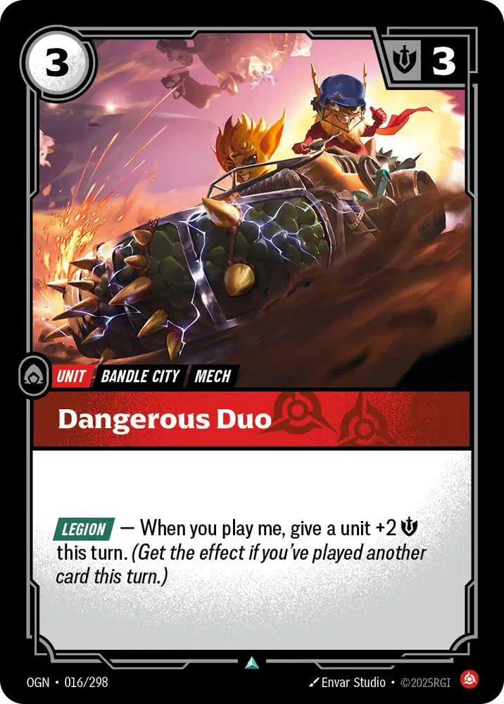 Dangerous Duo - 016/298 - Origins