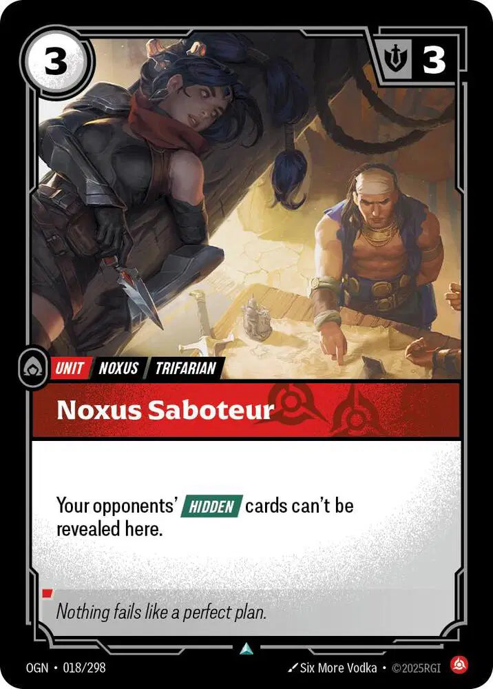 Noxus Saboteur - 018/298 - Origins