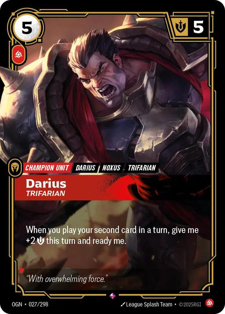 Darius - Trifarian - 027/298 - Origins