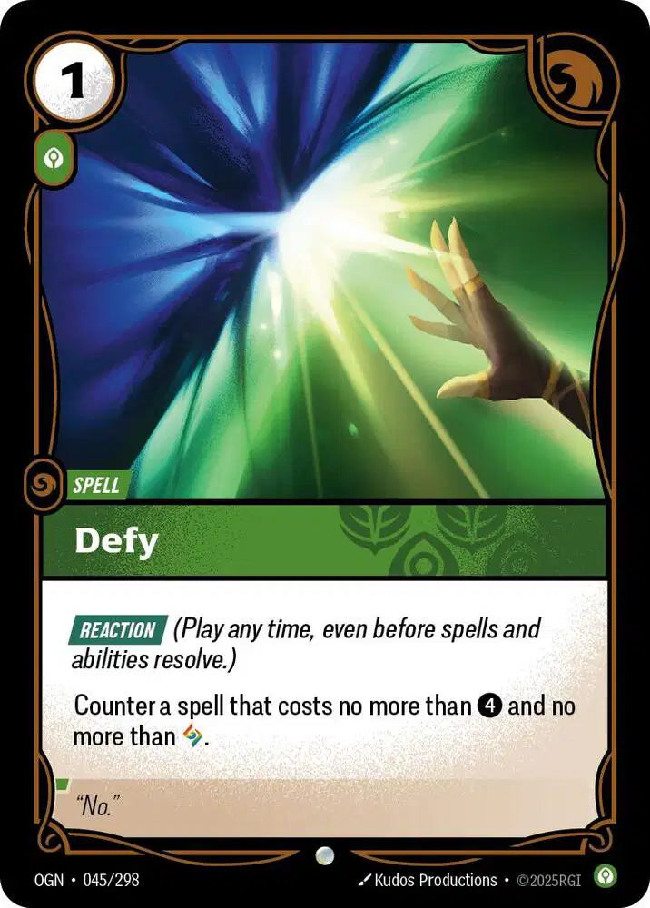 Defy - 045/298 - Origins