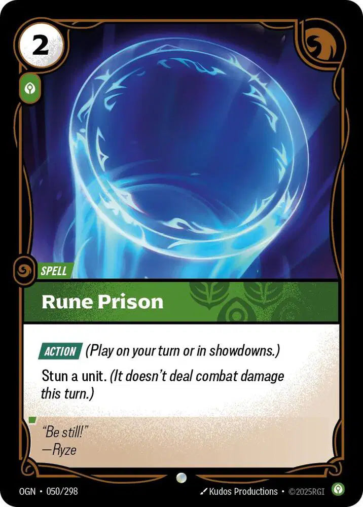 Rune Prison - 050/298 - Origins
