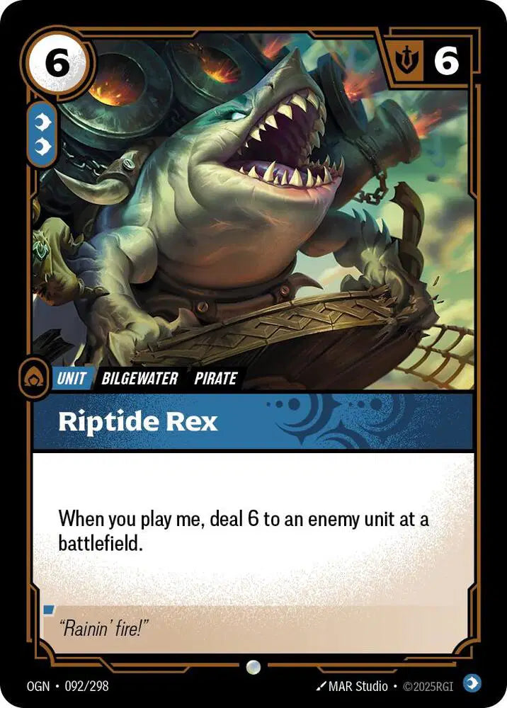 Riptide Rex - 092/298 - Origins