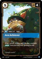 Ava Achiever - 107/298 - Origins