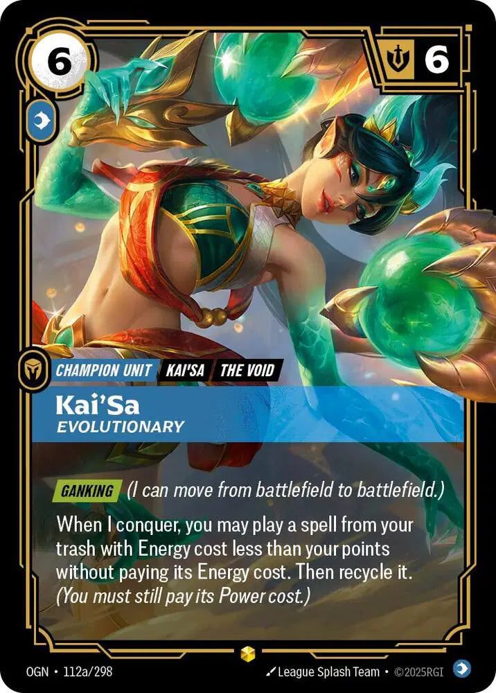 Kai'Sa - Evolutionary (Alternate Art) - 112a/298 - Origins