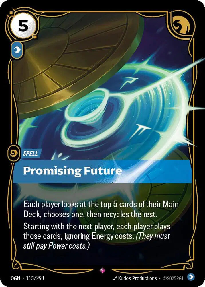 Promising Future - 115/298 - Origins