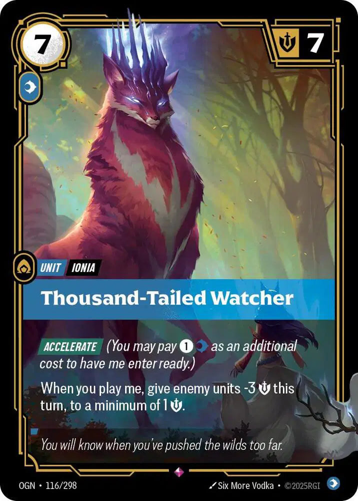 Thousand-Tailed Watcher - 116/298 - Origins