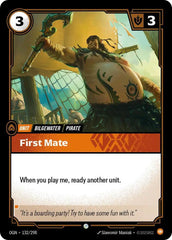 First Mate - 132/298 - Origins