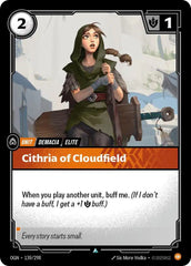 Cithria of Cloudfield - 139/298 - Origins