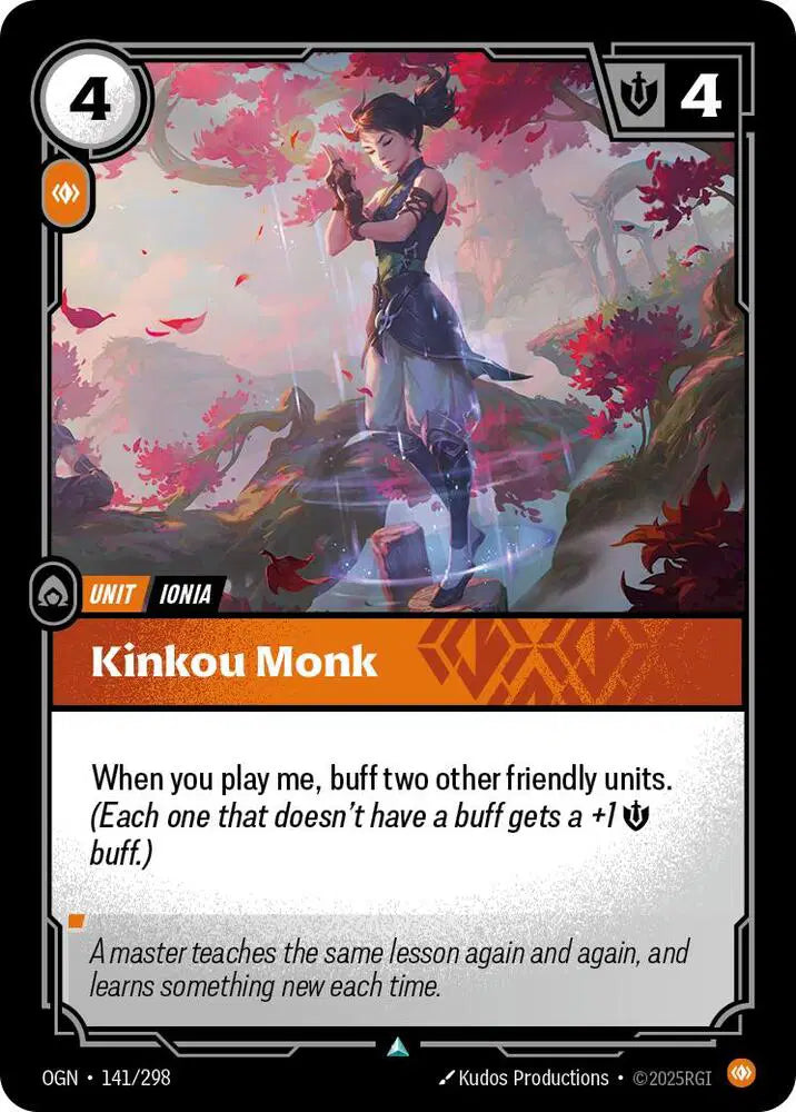 Kinkou Monk - 141/298 - Origins