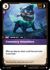 Cemetery Attendant - 165/298 - Origins