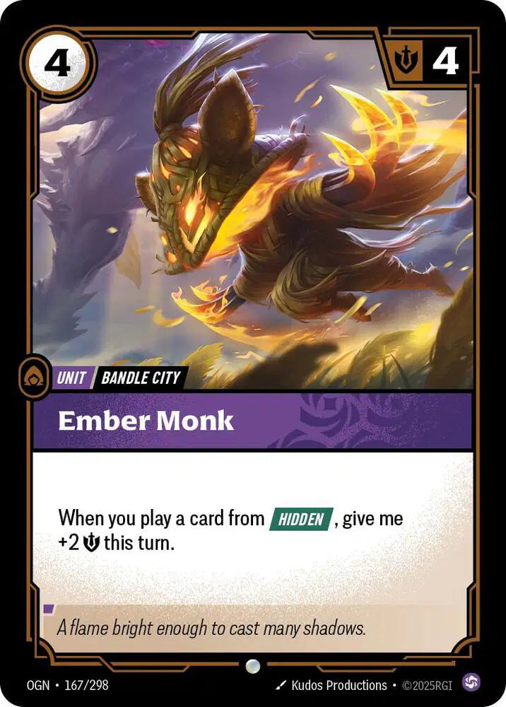 Ember Monk - 167/298 - Origins