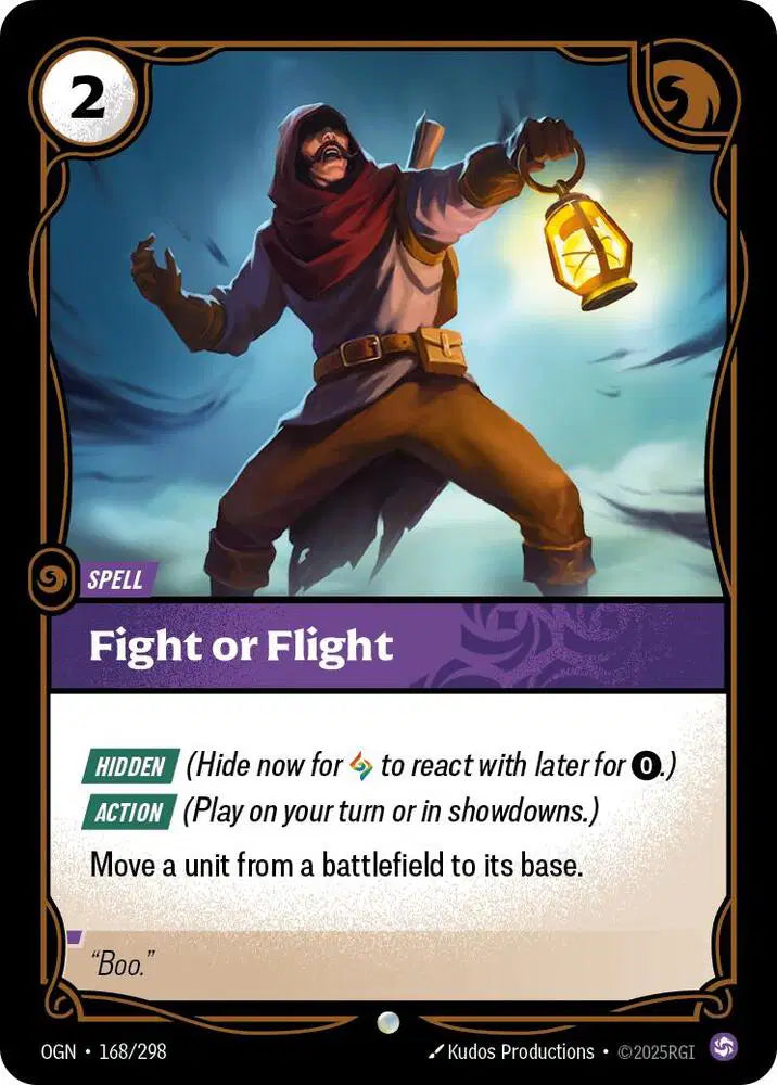 Fight or Flight - 168/298 - Origins
