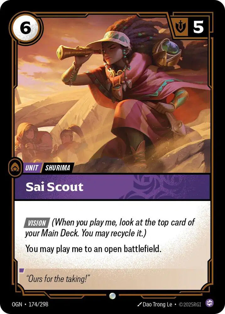 Sai Scout - 174/298 - Origins
