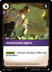 Undercover Agent - 178/298 - Origins
