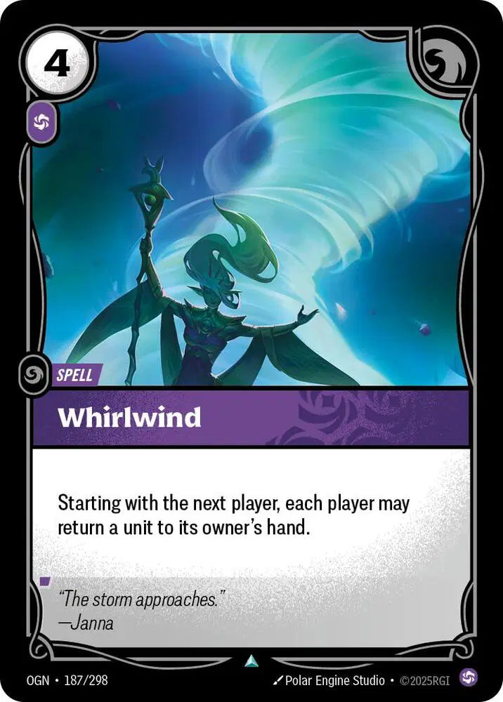 Whirlwind - 187/298 - Origins