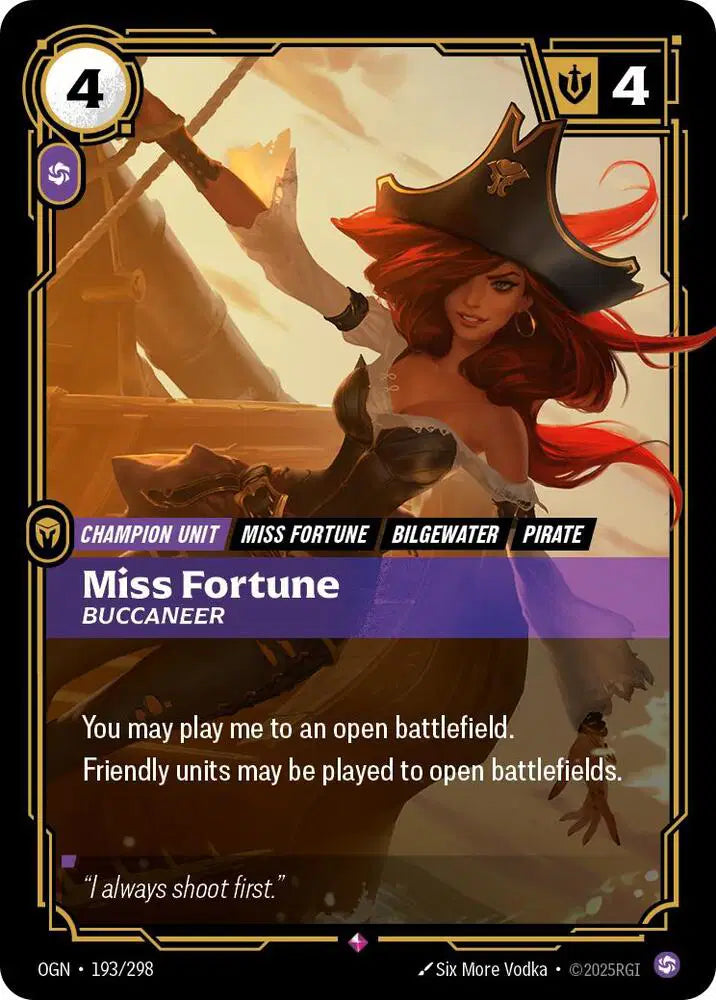 Miss Fortune - Buccaneer - 193/298 - Origins